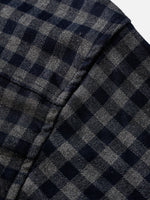 Japanese-style Retro Plaid Loose Long-sleeve Shirt