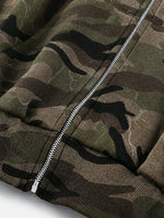 American-style Camouflage Hoodie Jacket