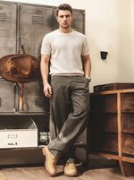 Maillard-style Straight-leg Casual Cargo Pants