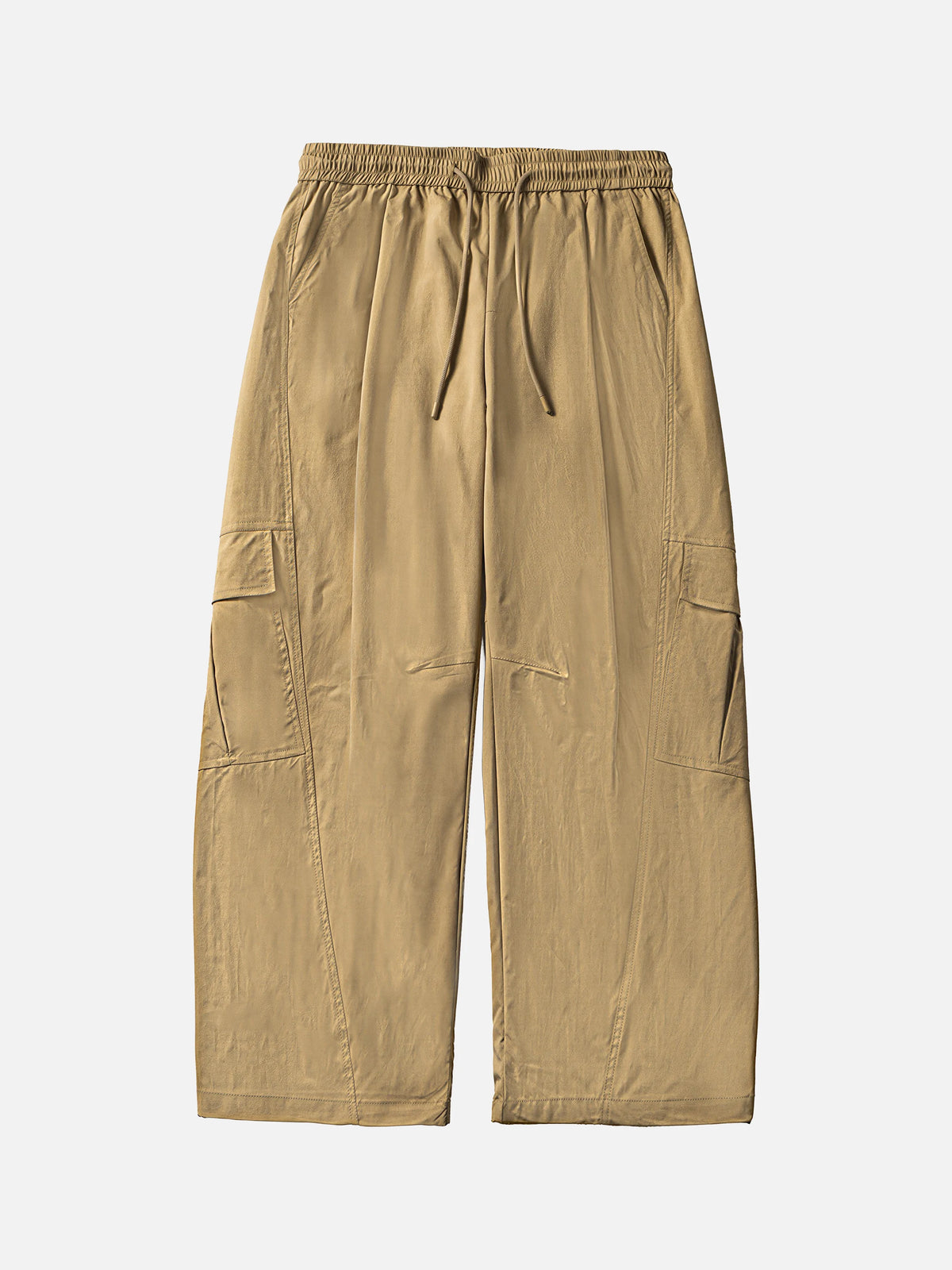 Minimalist, Loose-fit, Straight-leg Cargo Pants