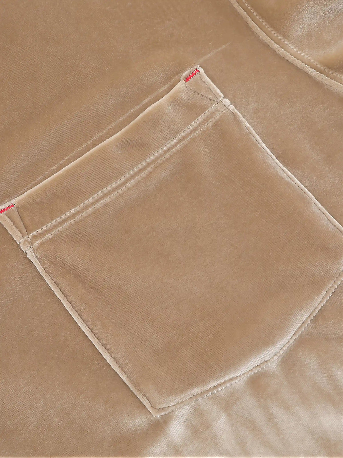 Niche Velvet Stretch Polo Shirt