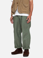 Minimalist, Textured, Loose-fit Casual Trousers