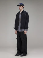 Solid-Color Casual Workwear Jacket