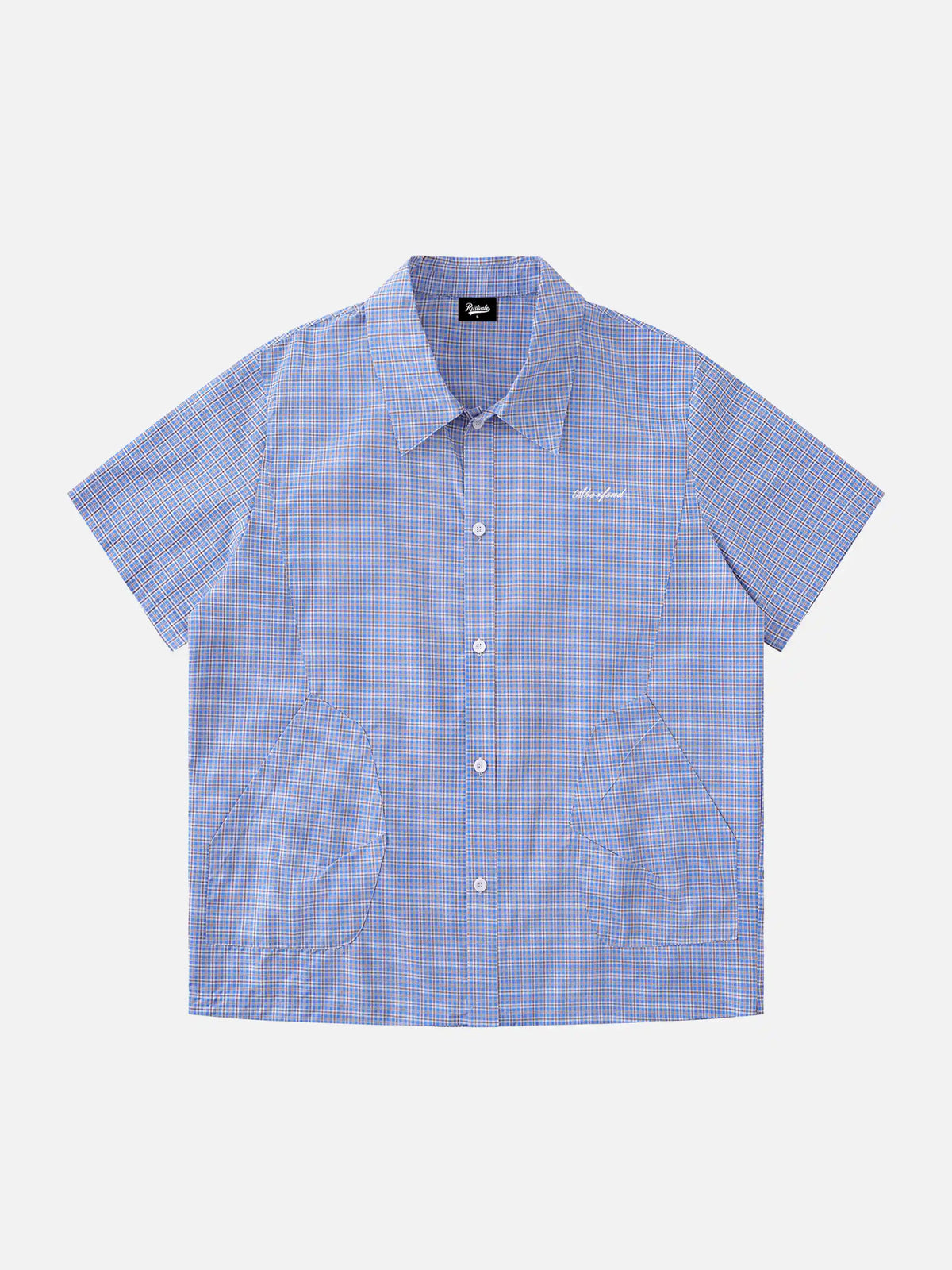 Retro Plaid Short-sleeve Shirt