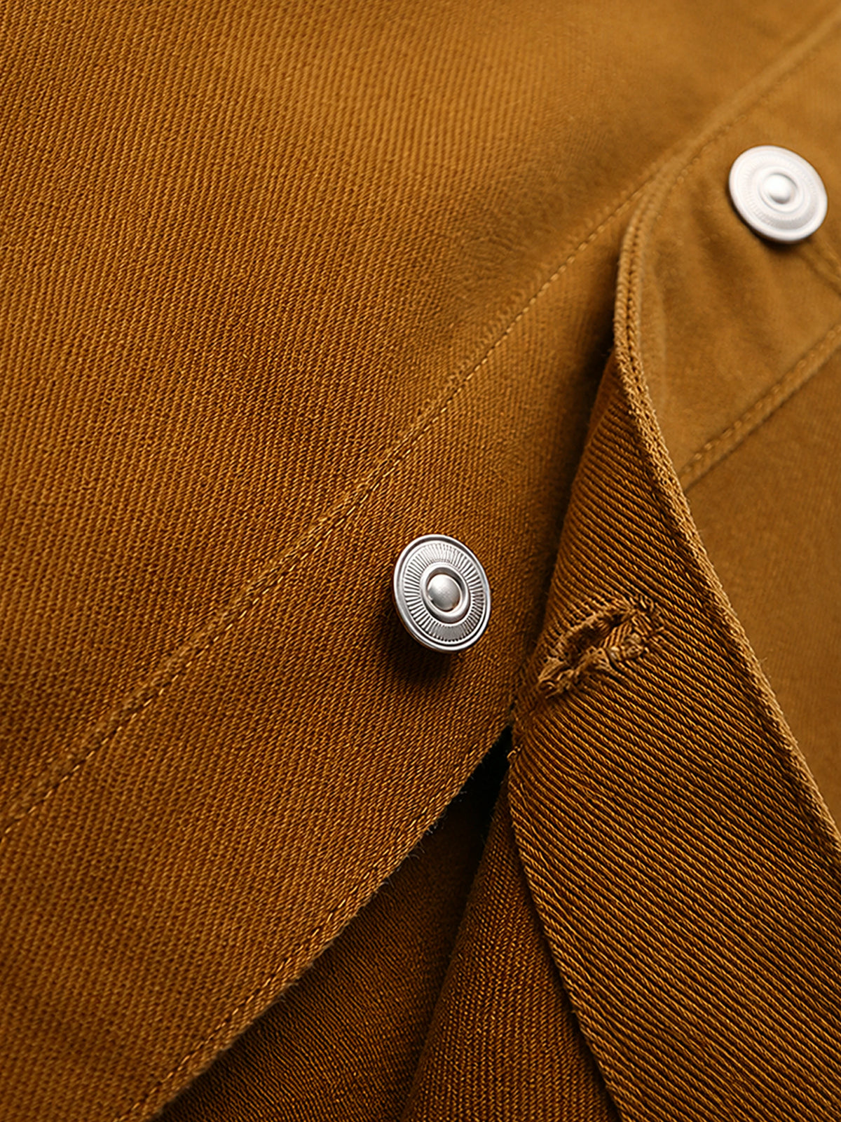 American-style Heavyweight Vintage Denim Work Jacket