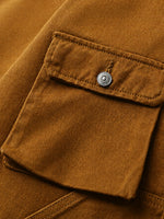 American-style Heavyweight Vintage Denim Work Jacket