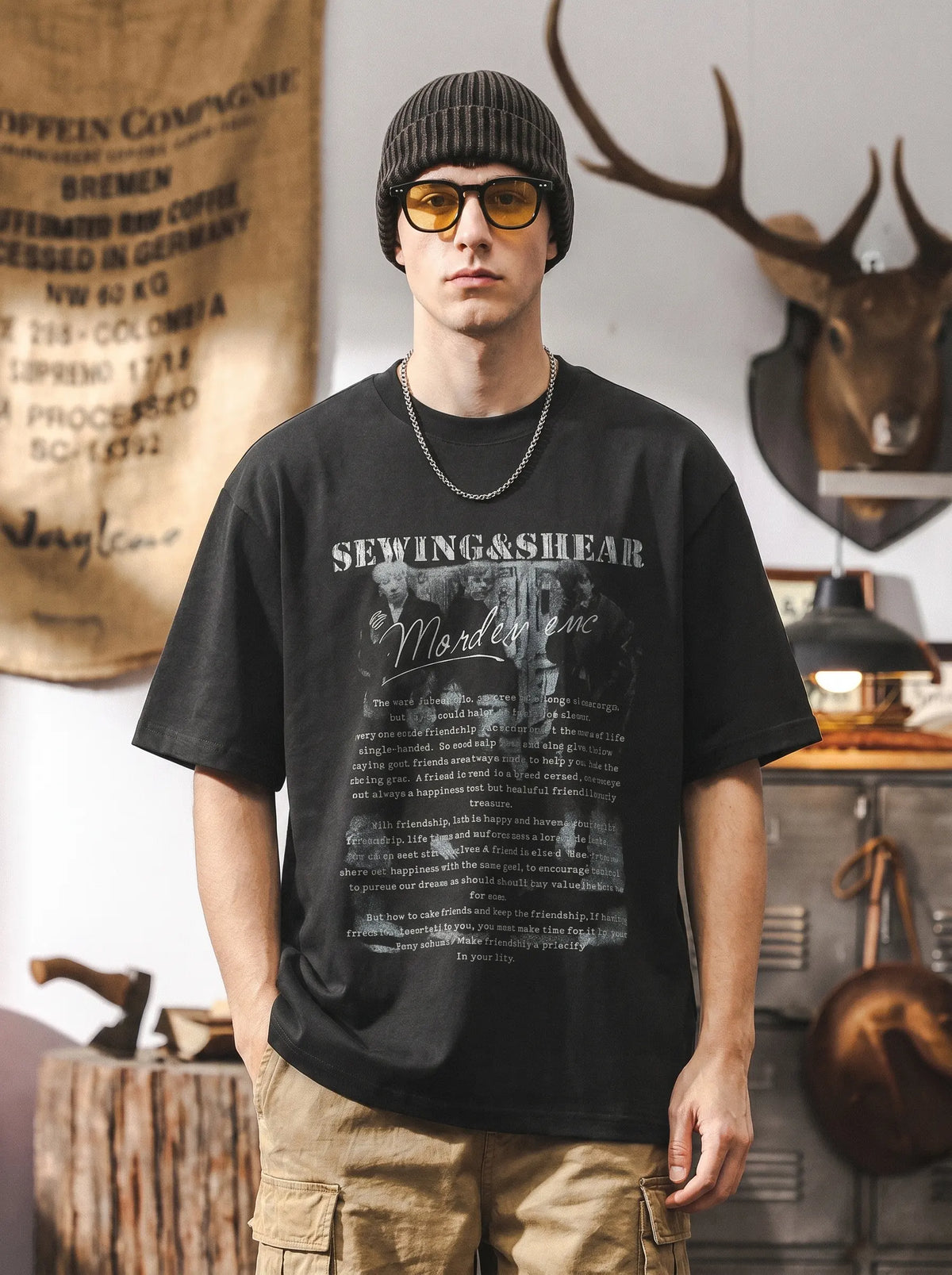 American Vintage Pure Cotton T-shirt
