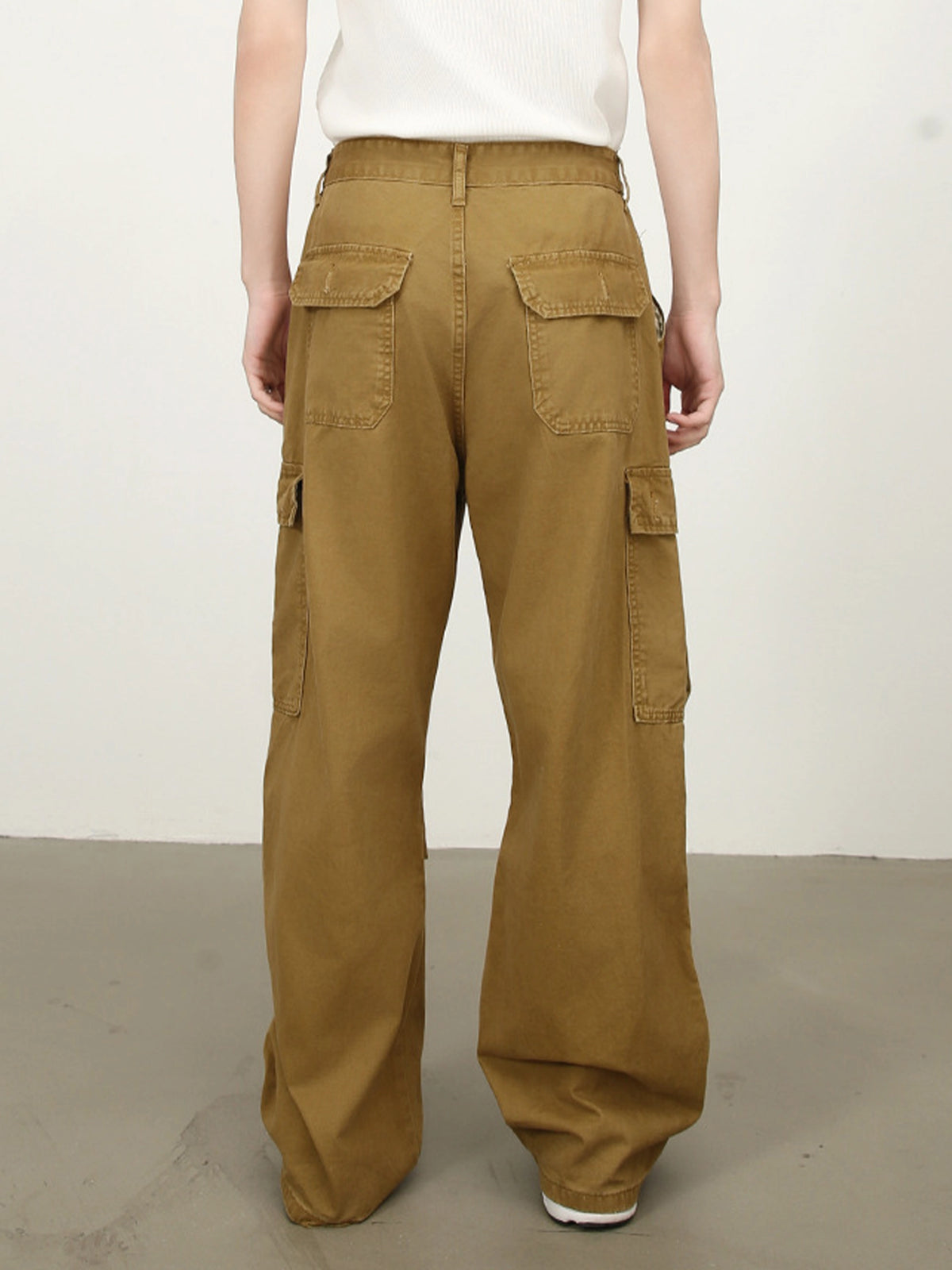American Retro Multi-pocket Cargo Pants