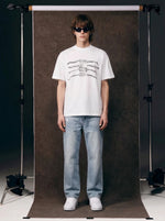 Retro-print Cooling & Quick-drying T-shirt