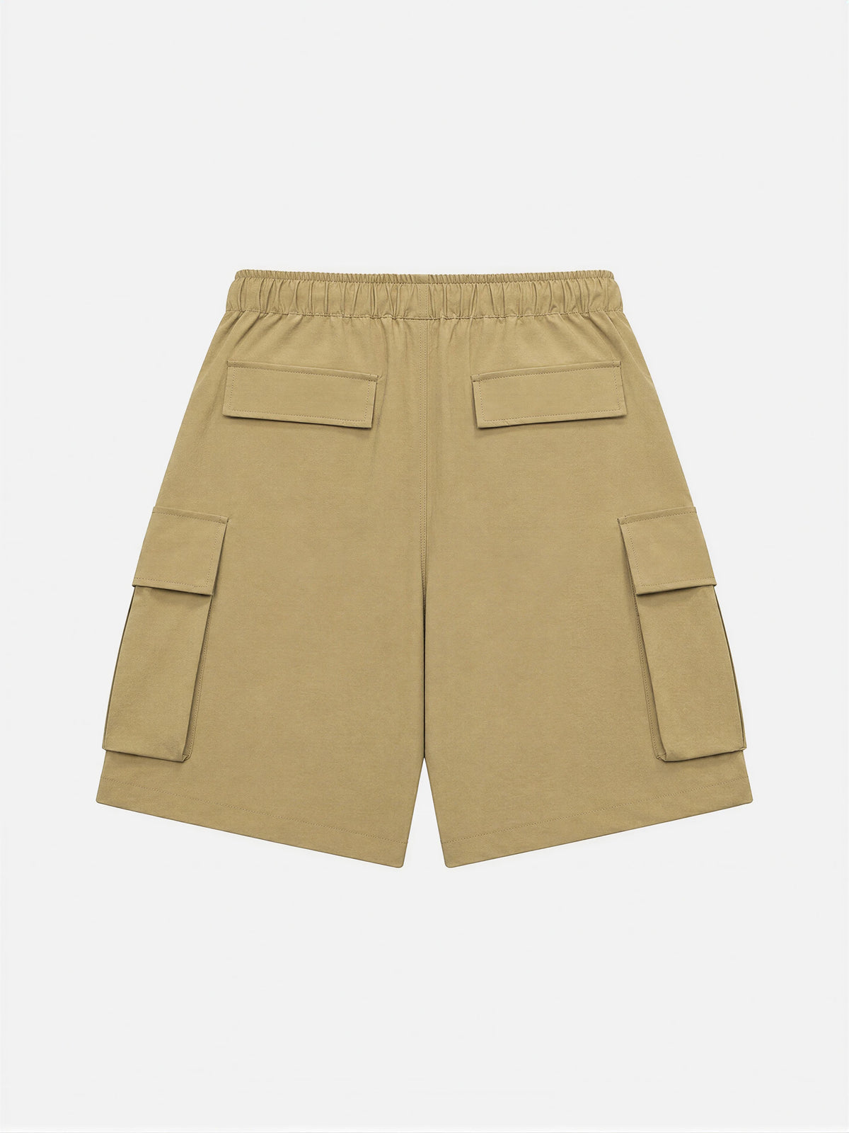 Outdoor Tech-style Multi-pocket Cargo Shorts