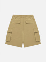 Outdoor Tech-style Multi-pocket Cargo Shorts