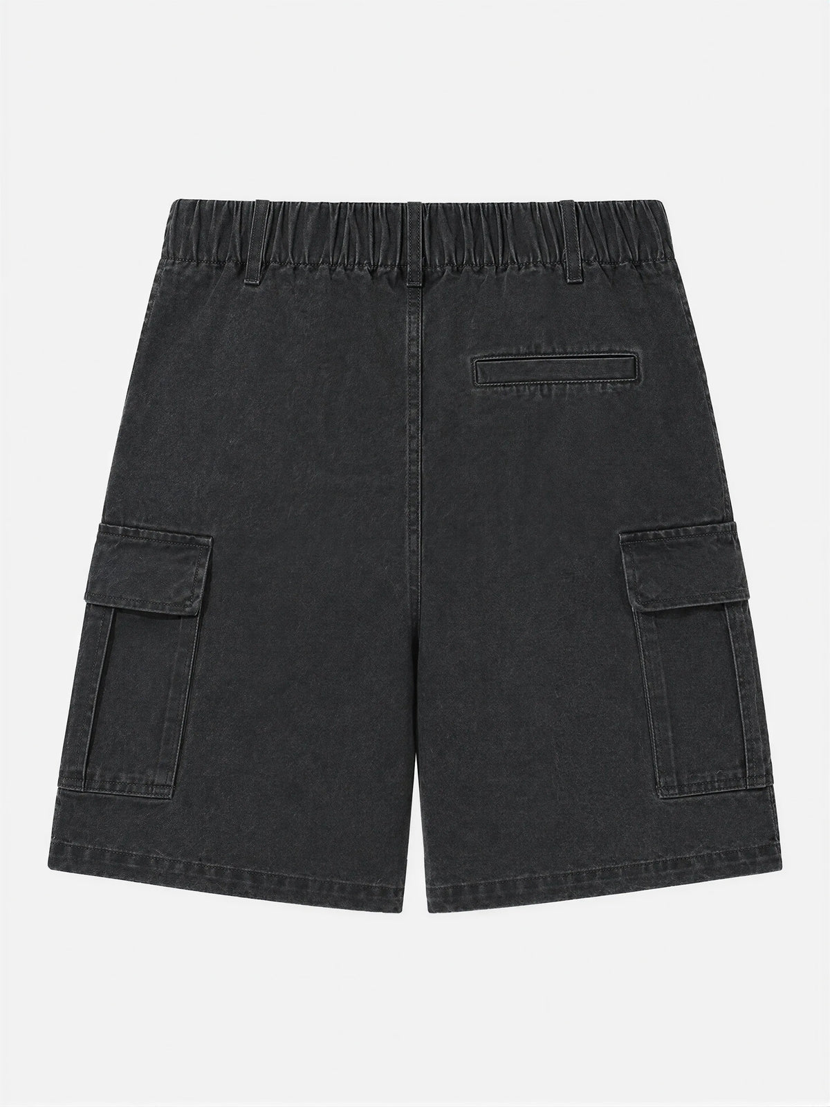 Retro Americana-style Military Multi-pocket Cargo Shorts