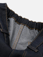 Large-pocket Denim Cargo Shorts
