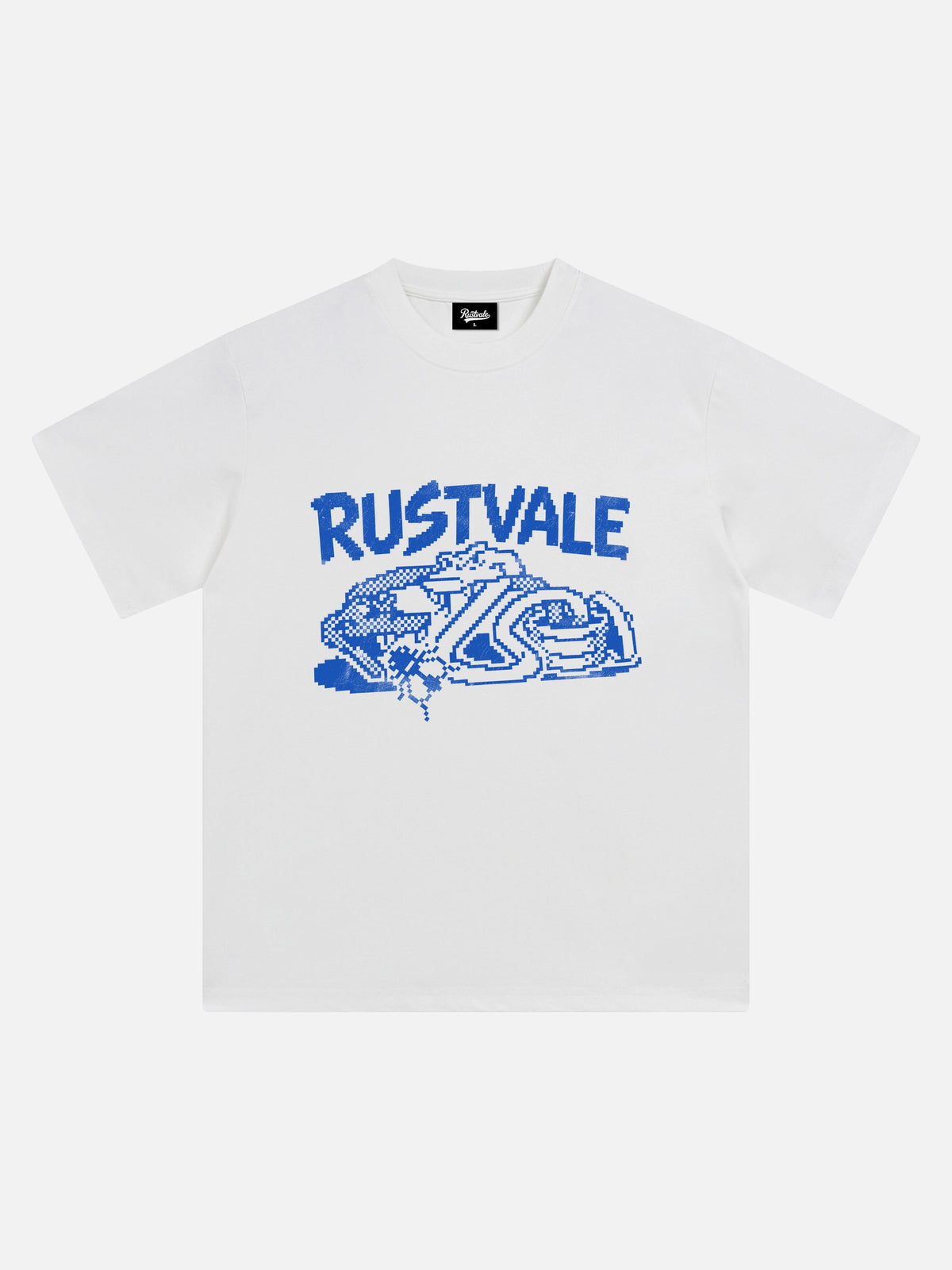 Rustvale Pixel Snake Tee