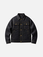 Retro American Casual Style Cotton Work Jacket