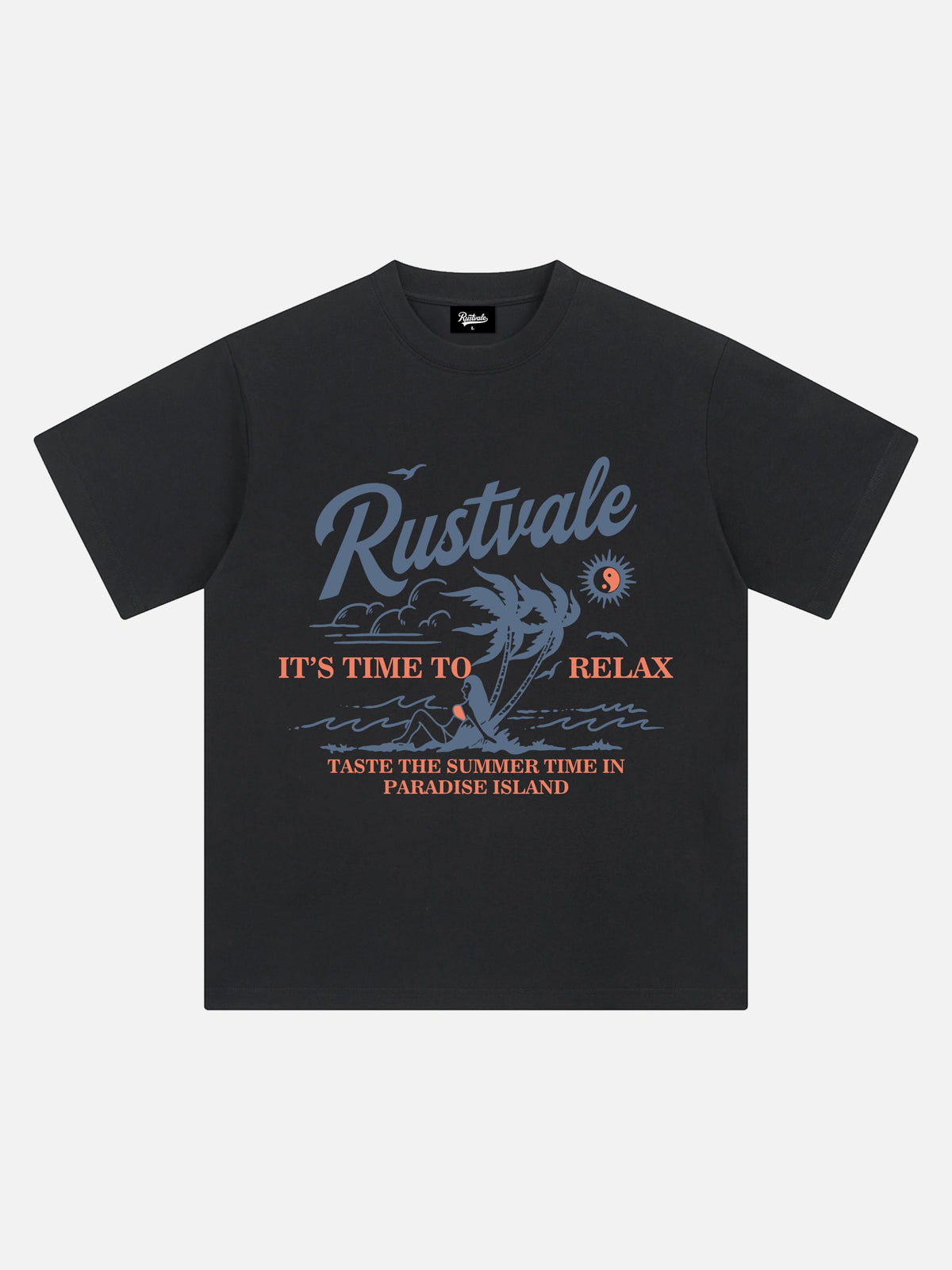 "it's Time To Relax" Summer Graphic Tee