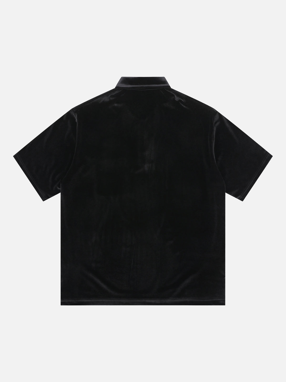 Niche Velvet Stretch Polo Shirt