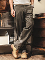 Maillard-style Straight-leg Casual Cargo Pants