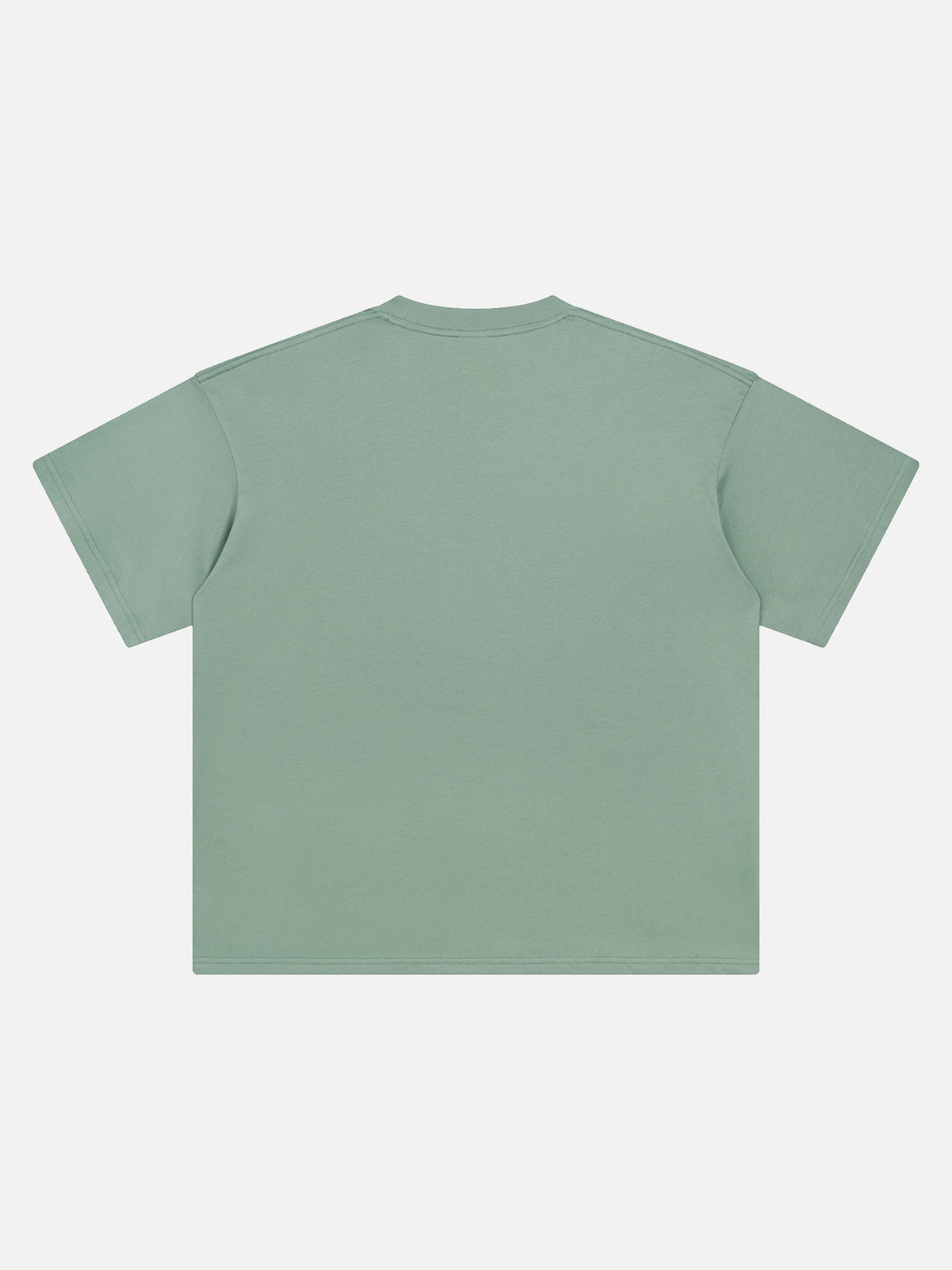 T-shirt basique décontracté en coton lourd