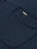 Japanese-style Vintage Washed & Distressed Work Shirt