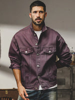 Classic American-style Vintage Denim Jacket