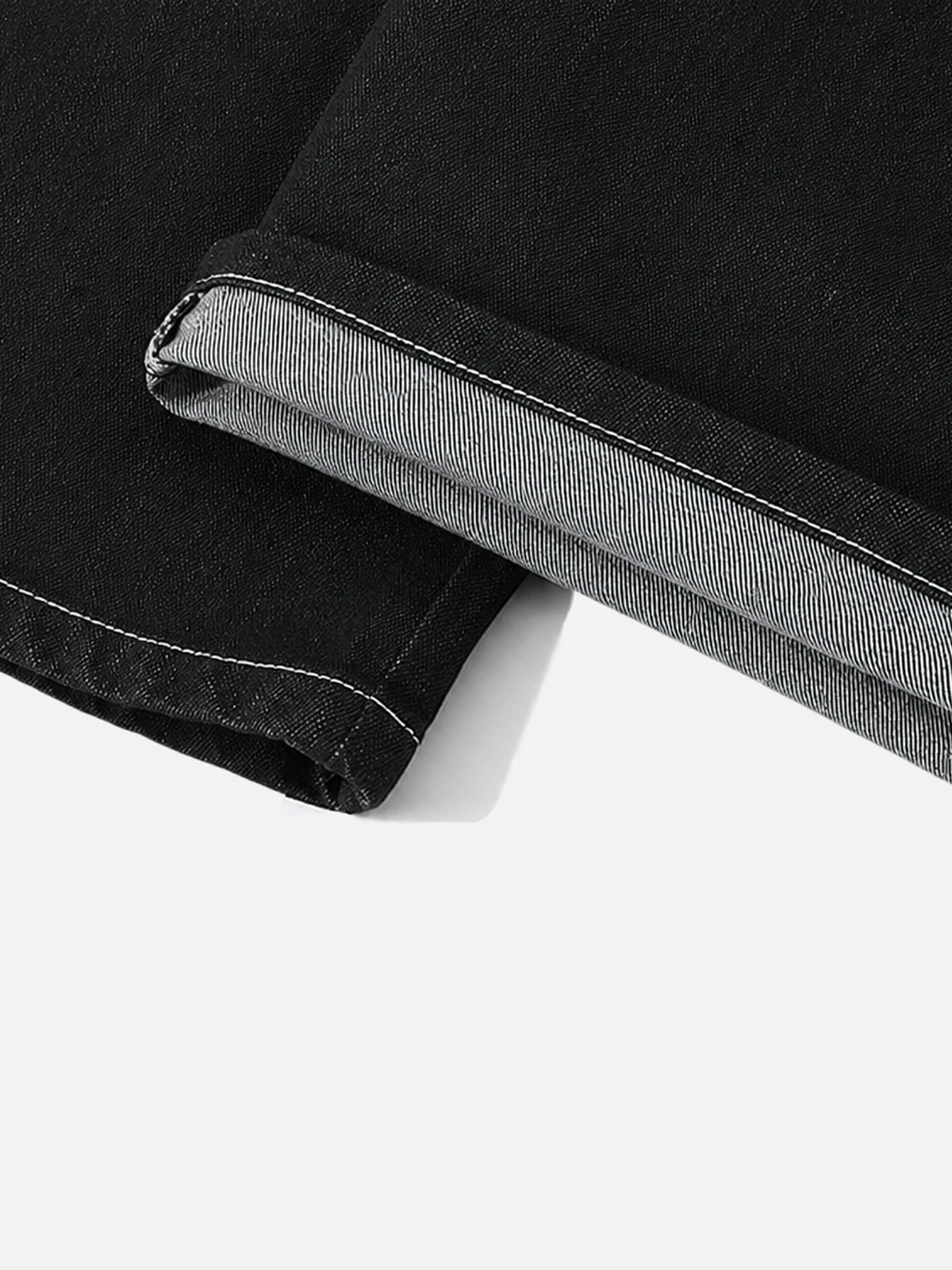 Jeans With Vintage Aircraft Buckle Design