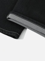 Jeans With Vintage Aircraft Buckle Design