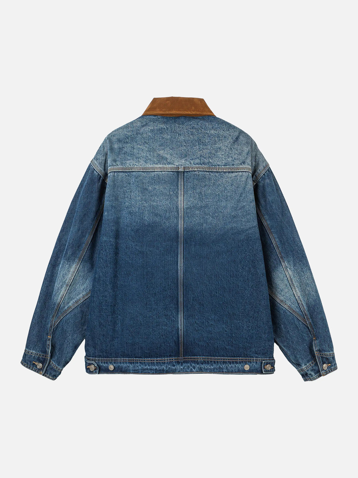 Retro Patchwork Denim Jacket