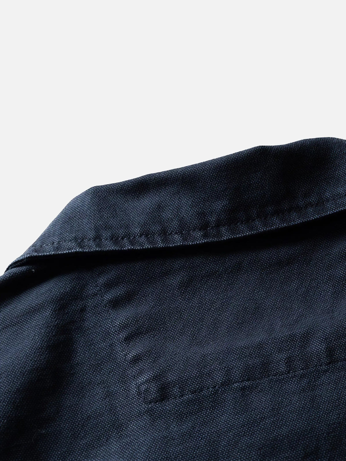 Embroidered "old Money" Style Collared Zip Jacket