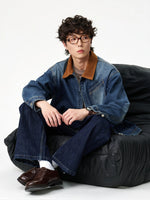 Retro Patchwork Denim Jacket