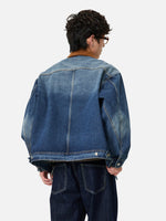 Retro Patchwork Denim Jacket