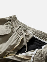 Wide-leg Cargo Pants With Large Pockets