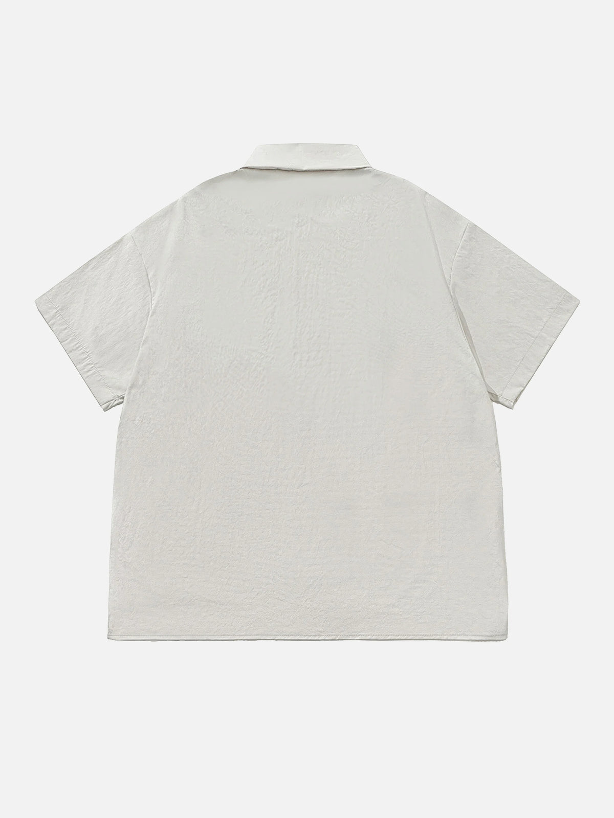 Camisa cargo de manga corta con paneles de bolsillo