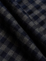 Japanese-style Retro Plaid Loose Long-sleeve Shirt