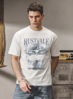 Vintage Ballet Dancer Distressed Print Tee