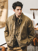 Heavy-duty "maillard-style" Workwear Jacket