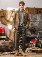 Maillard-style Straight-leg Casual Cargo Pants