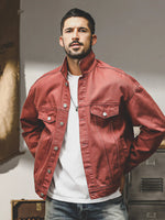 Classic American-style Vintage Denim Jacket