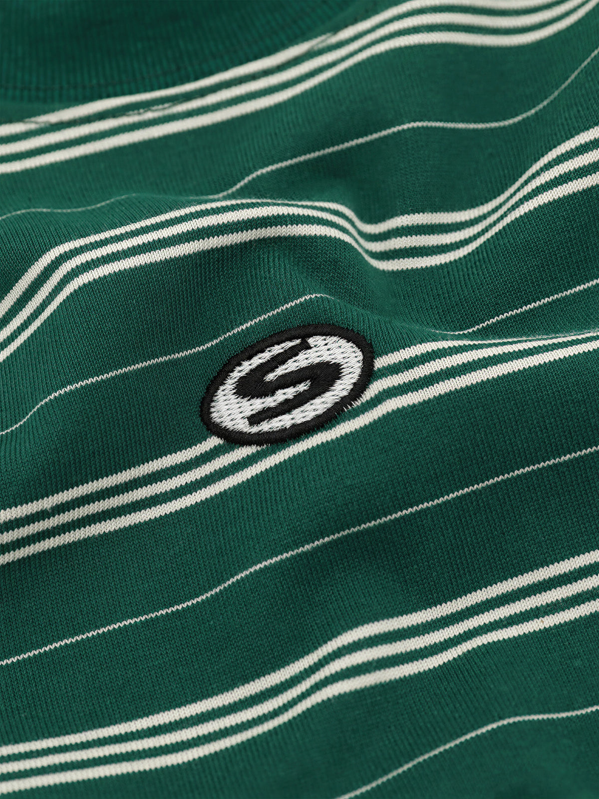 Color-block Striped Loose-fit Long-sleeve T-shirt