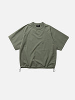 Outdoor Quick-drying Loose-fit T-shirt With Drawstring