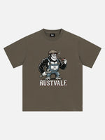 Vintage Mechanic Gorilla Printed Tee