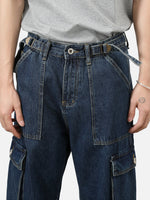 American Retro Multi-pocket Cargo Pants