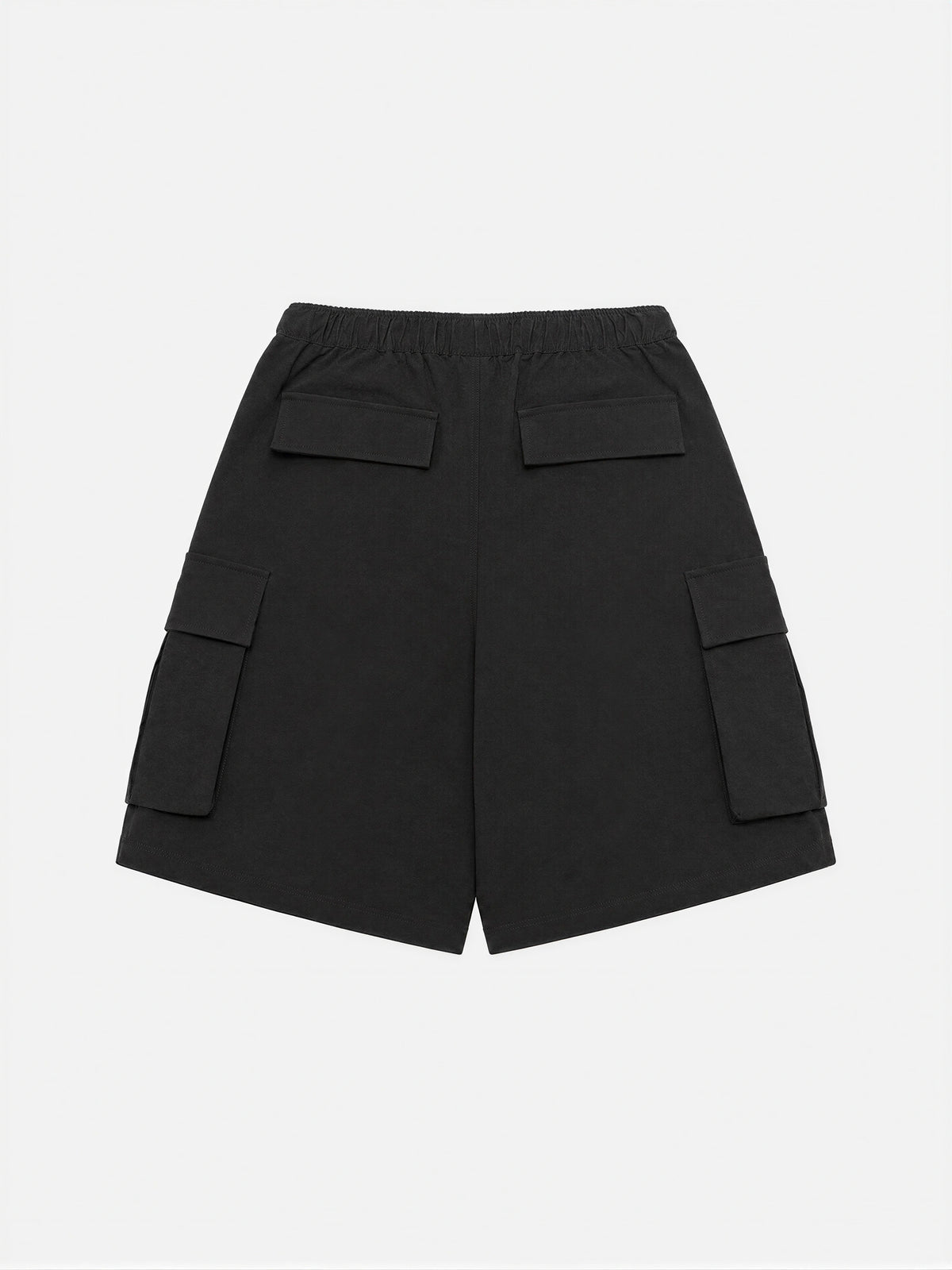 Outdoor Tech-style Multi-pocket Cargo Shorts