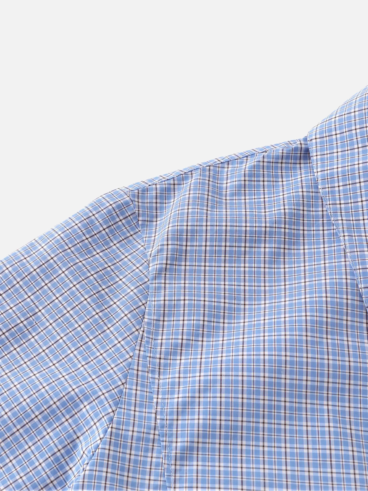 Retro Plaid Short-sleeve Shirt