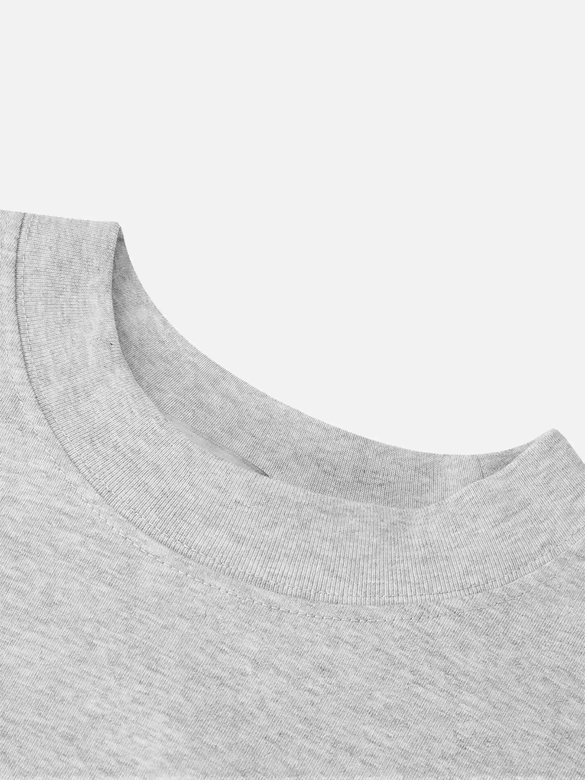 Retro-print Cooling & Quick-drying T-shirt