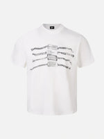 Retro-print Cooling & Quick-drying T-shirt
