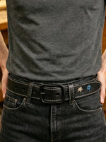 Versatile Handmade Men's Belt In Top-grain Cowhide
