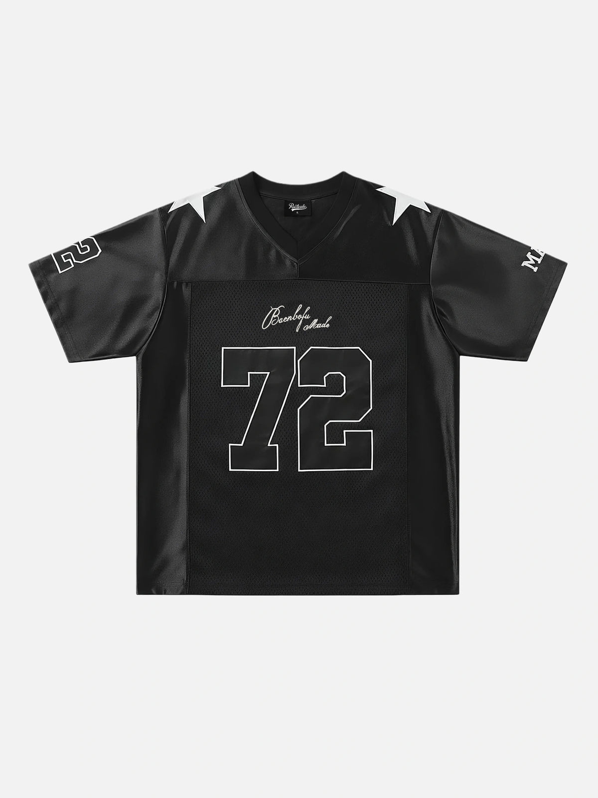American Football Style Embroidered T-shirt