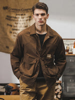 American Vintage Workwear-style Loose-fit Long-sleeve Shirt