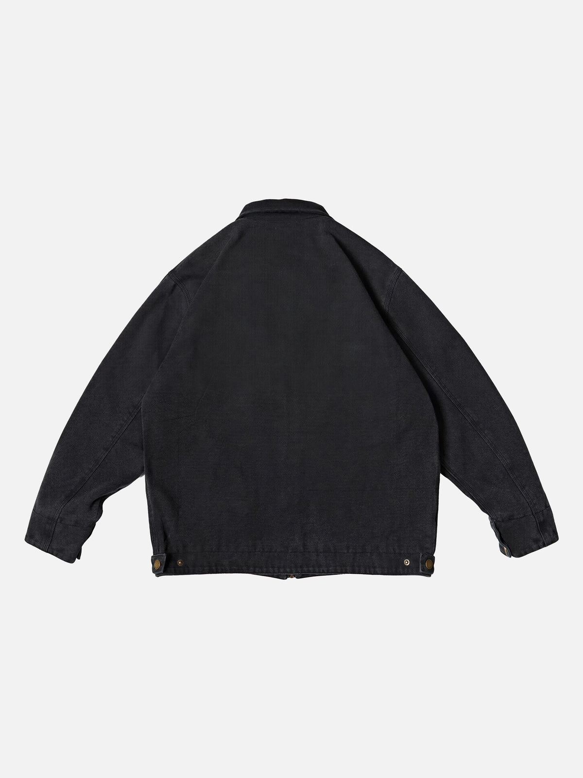 Vintage Distressed Washed Workwear Jacket